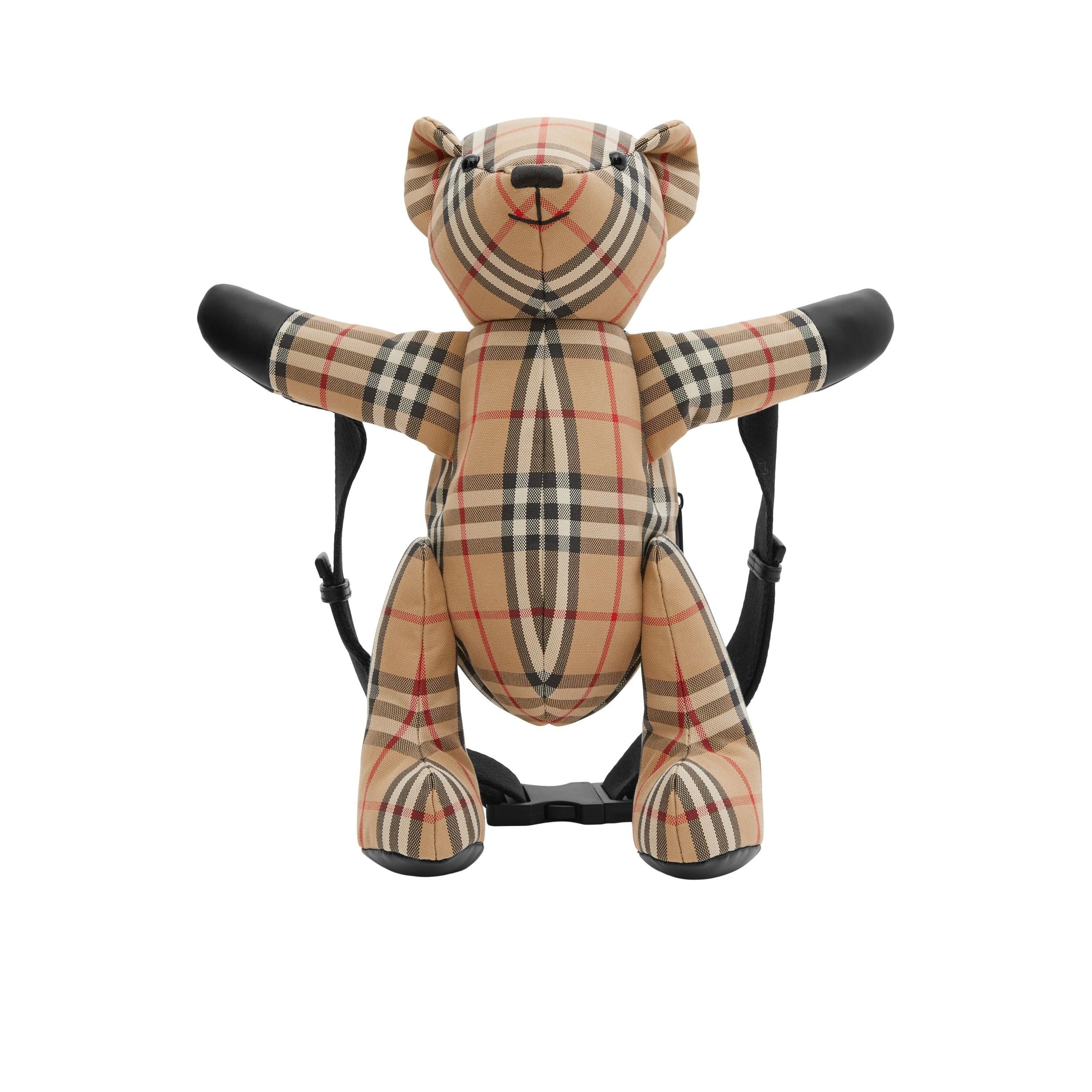 Sac ceinture Thomas Bear à motif check - Archive Beige