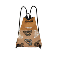 Sac à dos à cordon de serrage Thomas Bear - Beige