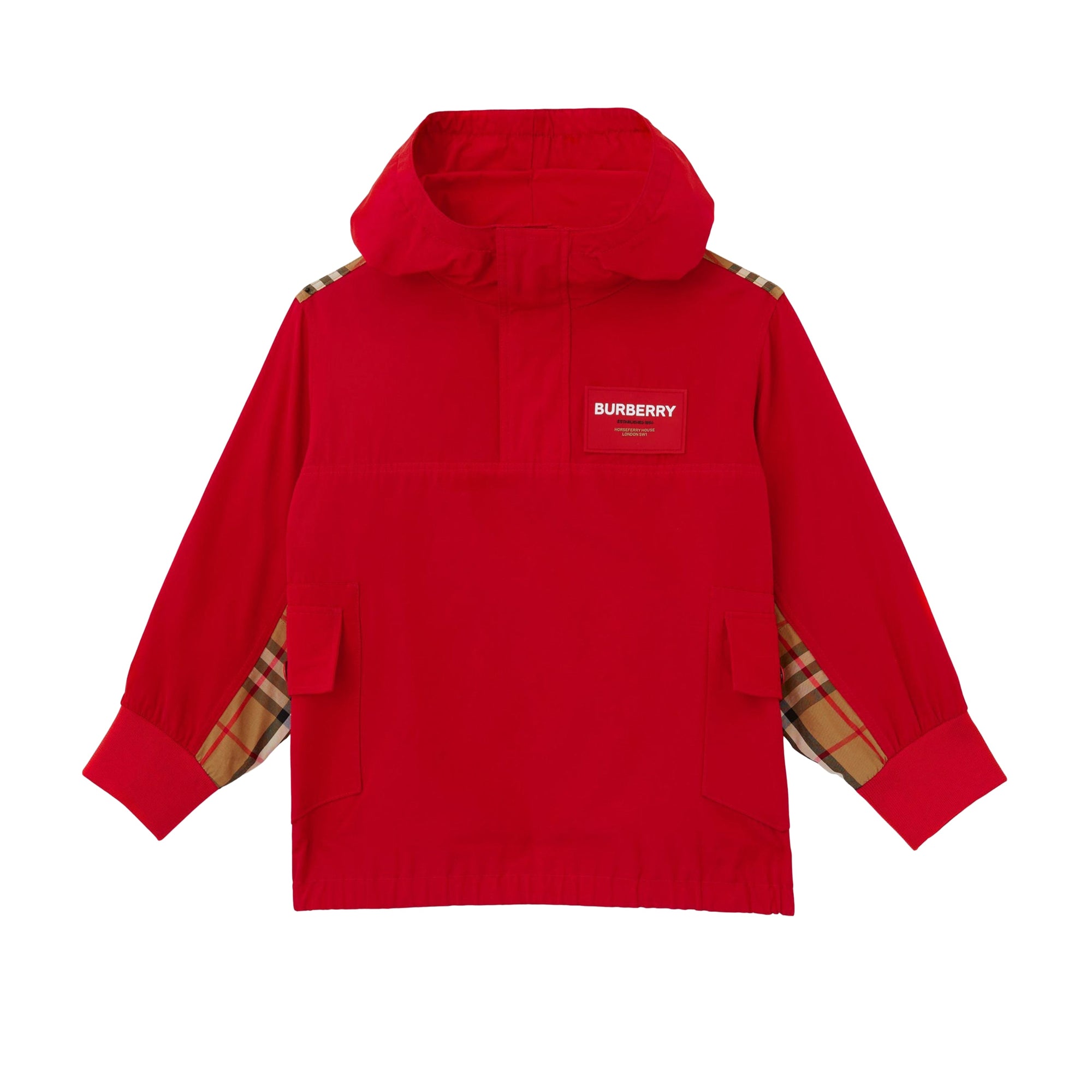 Veste à capuche en coton mélangé - Bright Red