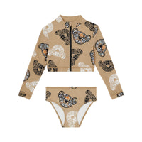 Bikini à motif Thomas Bear - Archive Beige