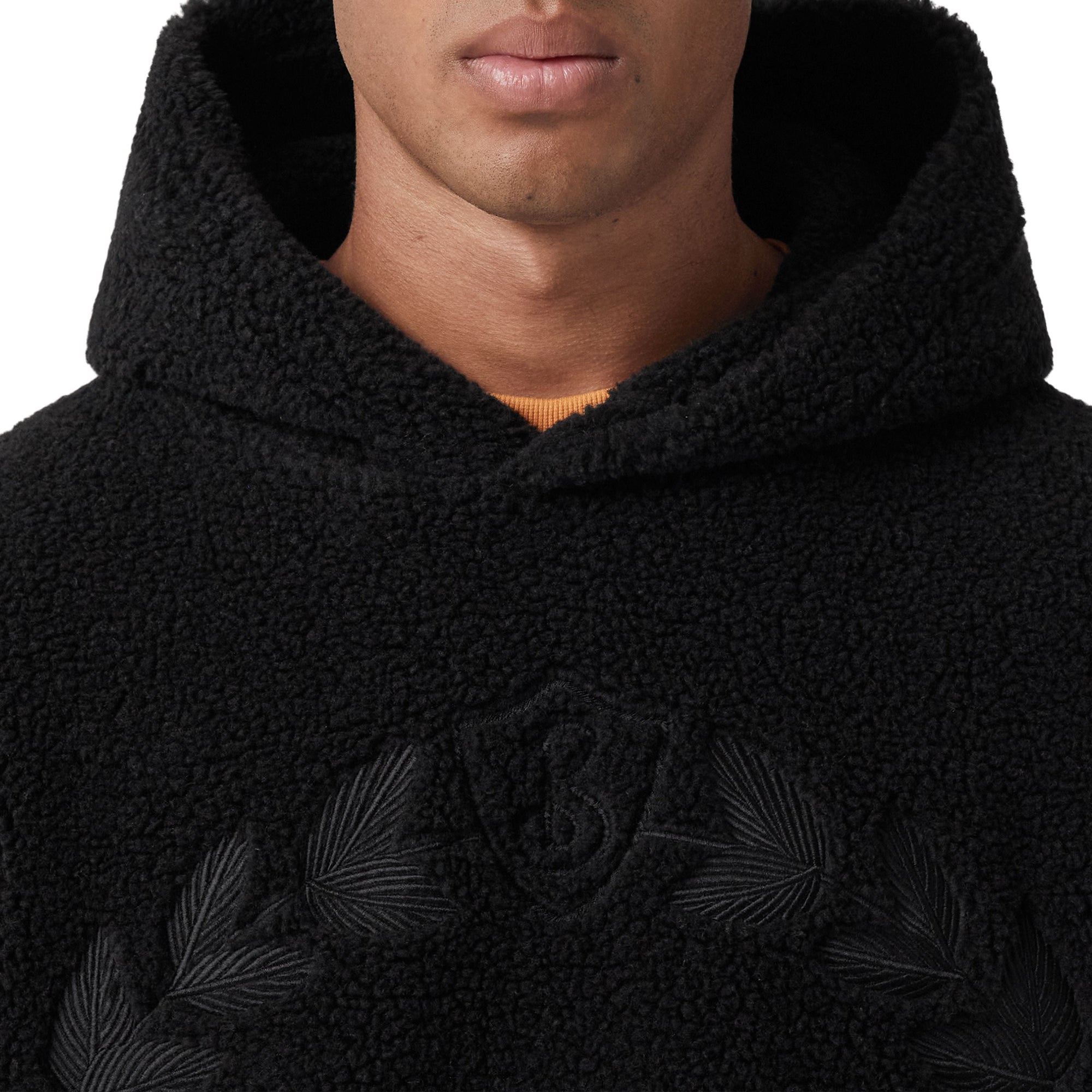 Sweat à capuche en polaire - Black