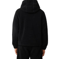 Sweat à capuche en polaire - Black