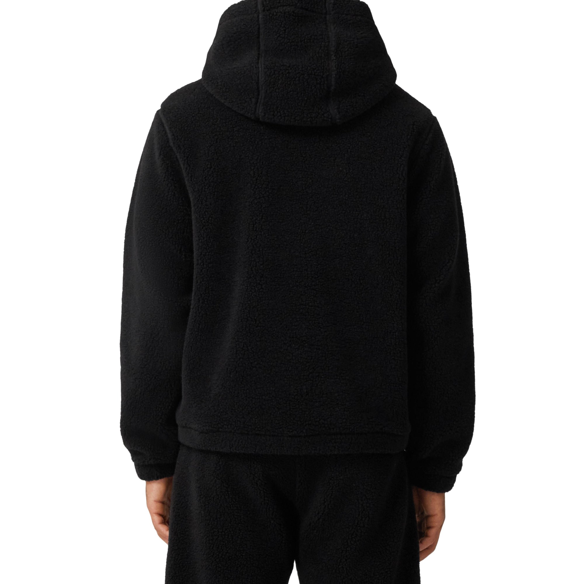 Sweat à capuche en polaire - Black