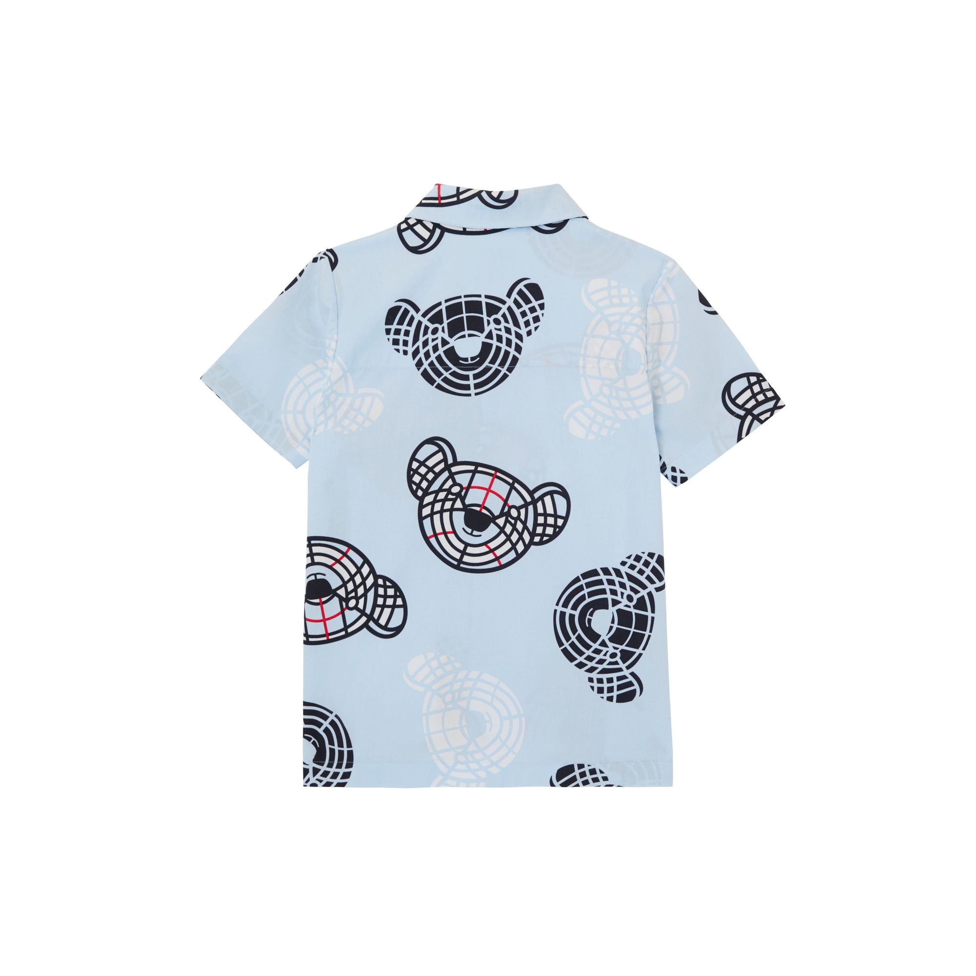 Chemise en coton stretch Thomas Bear - Pale Blue