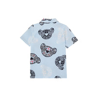 Chemise en coton stretch Thomas Bear - Pale Blue