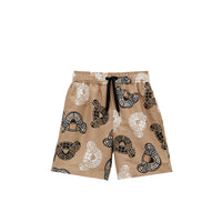 Short de bain imprimé Thomas Bear - Archive Beige