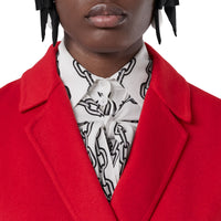 Manteau en cachemire double face - Bright Red