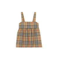 Blouse en coton extensible à motif Vintage check - Archive Beige Check