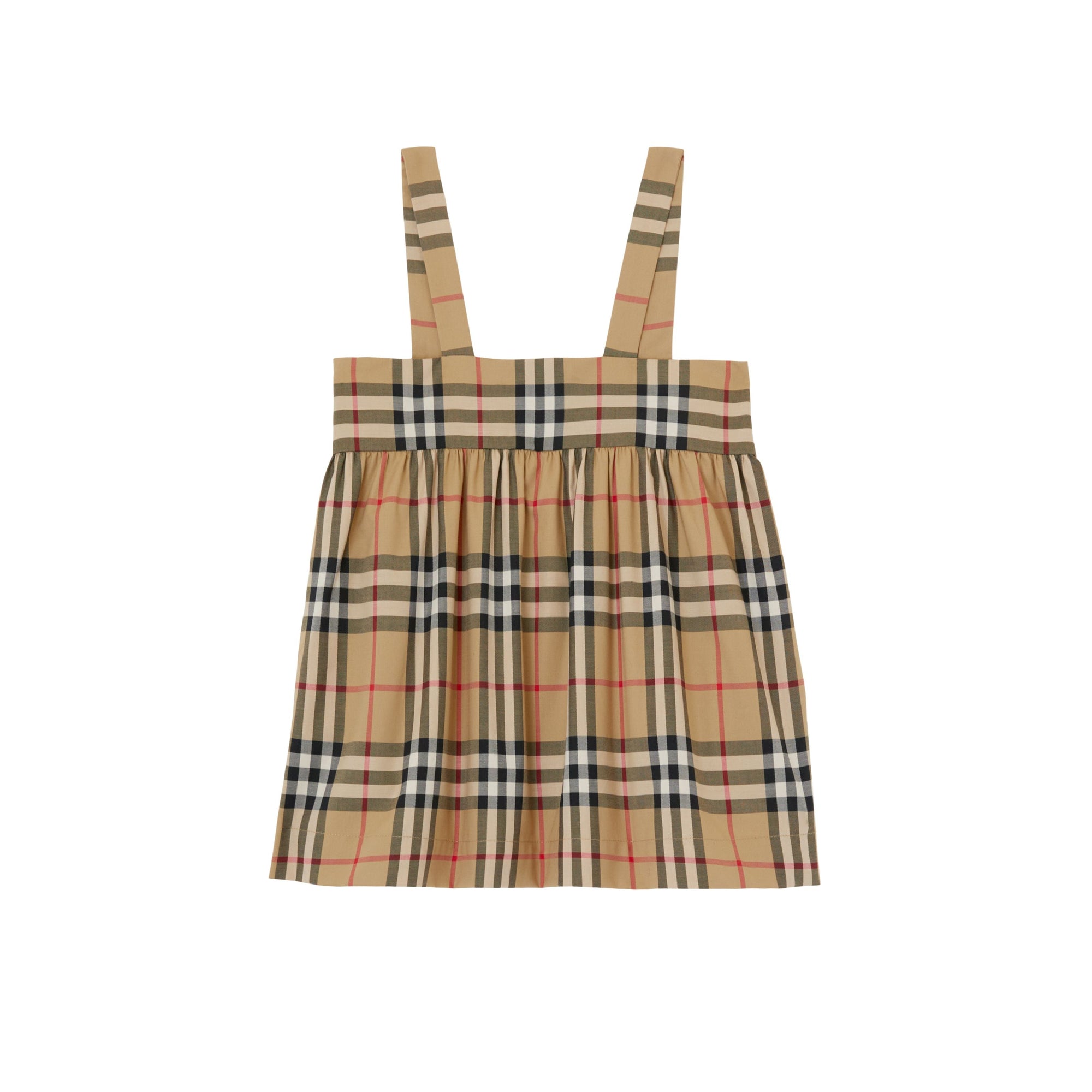 Blouse en coton extensible à motif Vintage check - Archive Beige Check