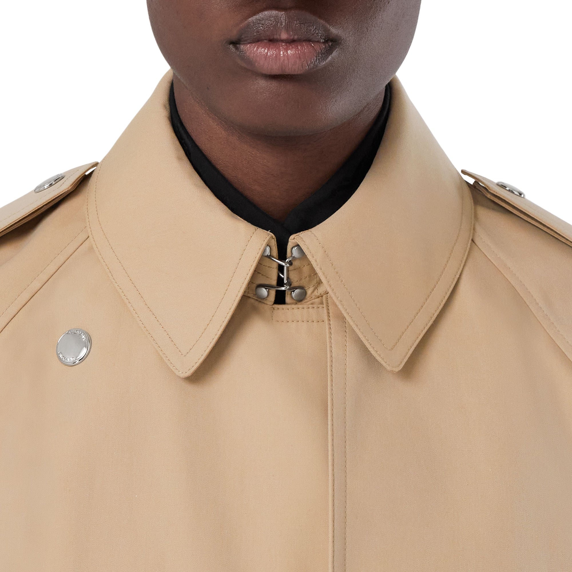 Trench-coat en gabardine triple épaisseur - Modern Honey