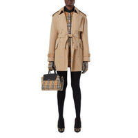 Trench-coat en gabardine triple épaisseur - Modern Honey
