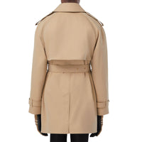 Trench-coat en gabardine triple épaisseur - Modern Honey