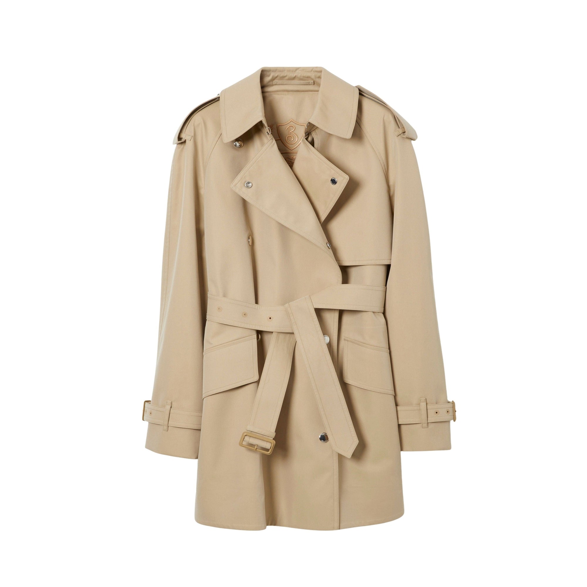 Trench-coat en gabardine triple épaisseur - Modern Honey