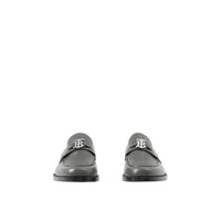 Mocassins Jack en cuir - Black & Silver