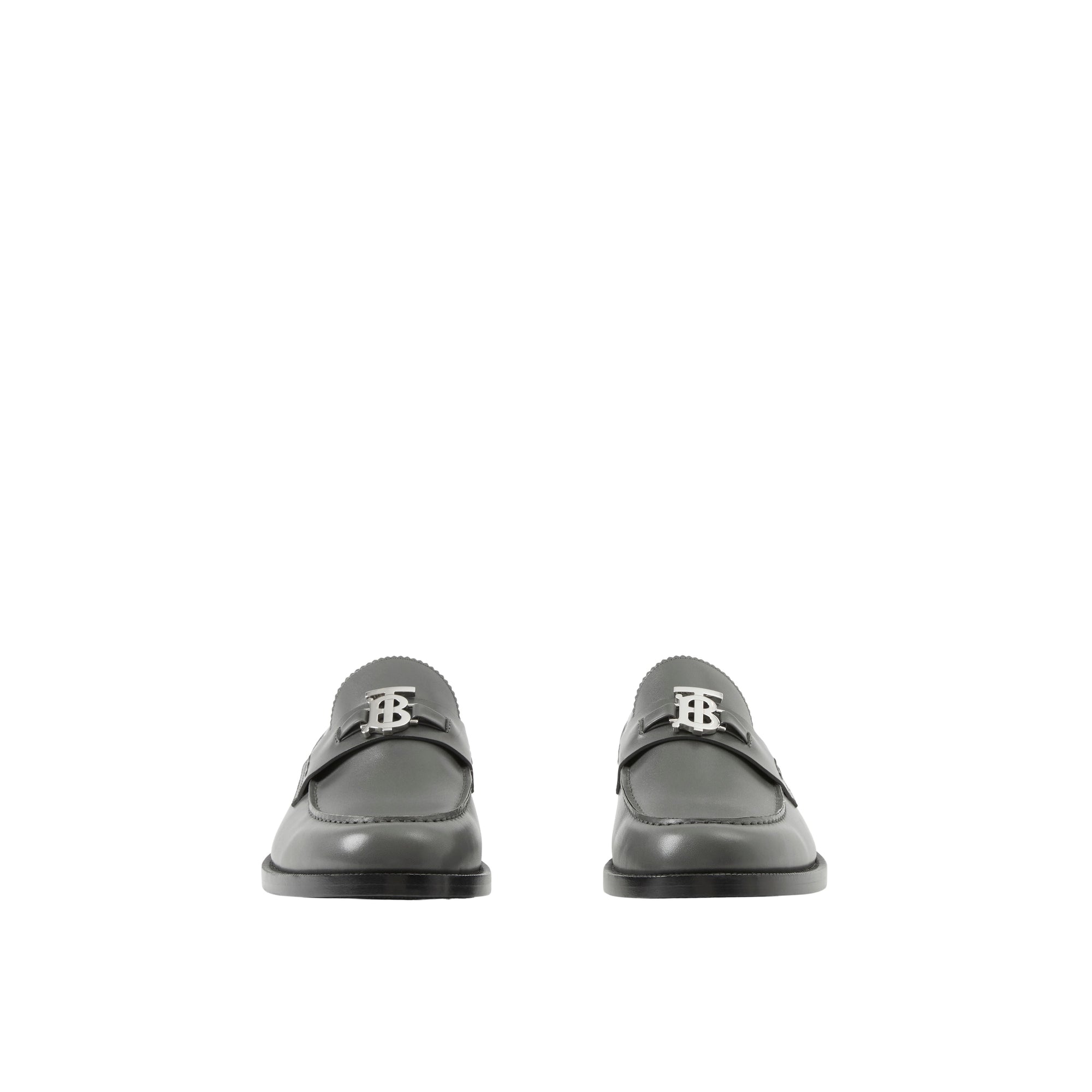 Mocassins Jack en cuir - Black & Silver