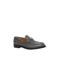 Mocassins Jack en cuir - Black & Silver