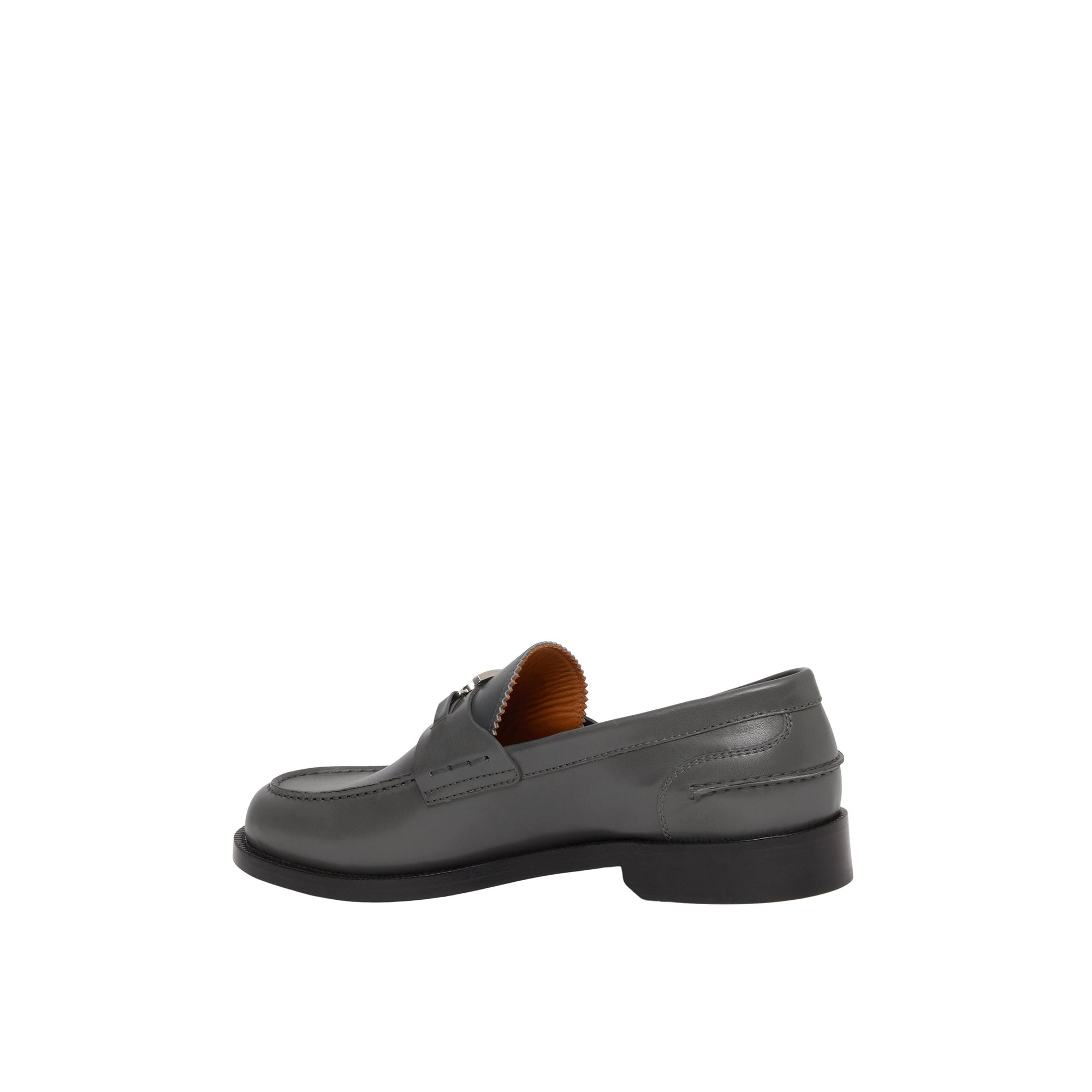 Mocassins Jack en cuir - Black & Silver