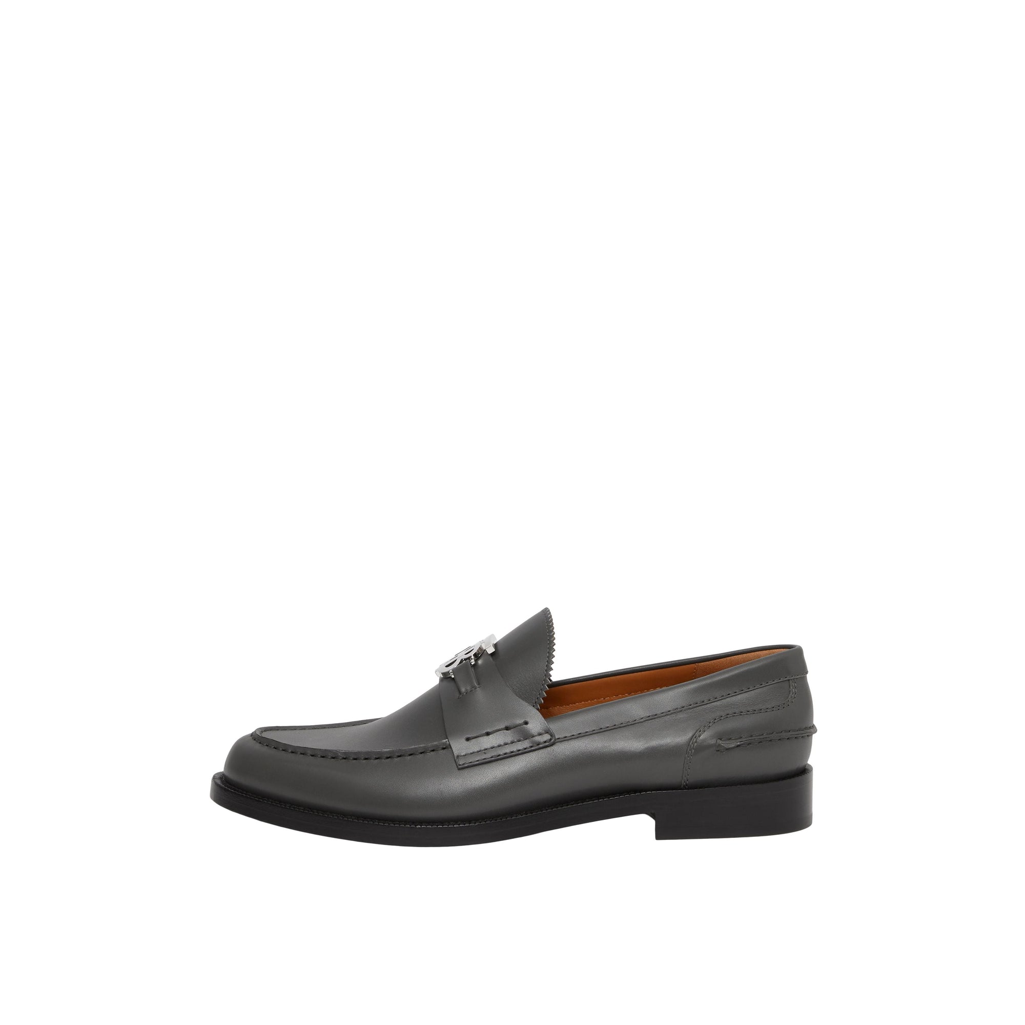 Mocassins Jack en cuir - Black & Silver