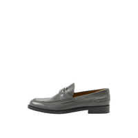 Mocassins Jack en cuir - Black & Silver