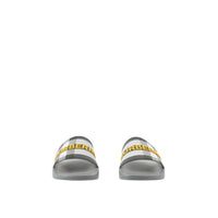 Mules plates à carreaux - Storm Grey Check