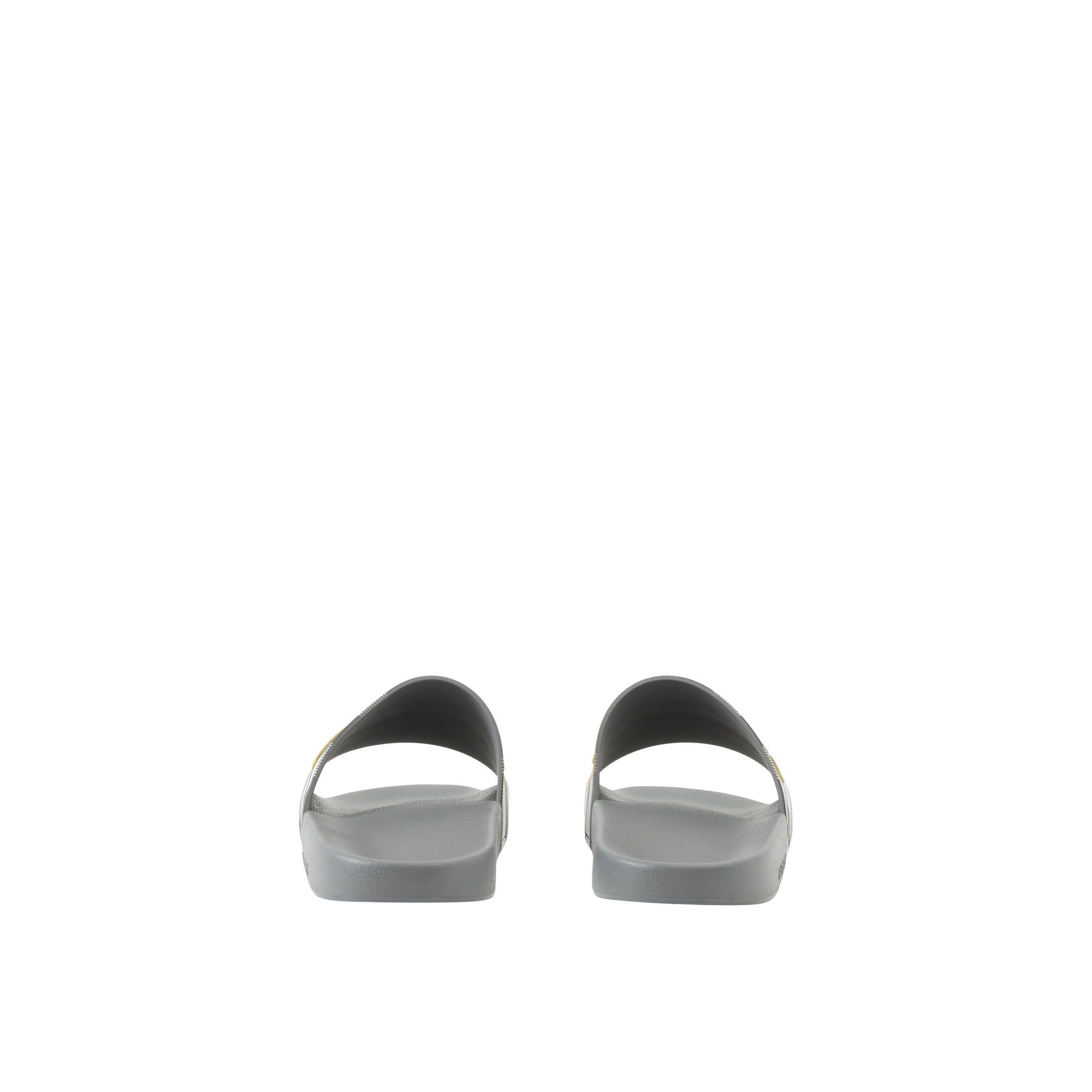 Mules plates à carreaux - Storm Grey Check