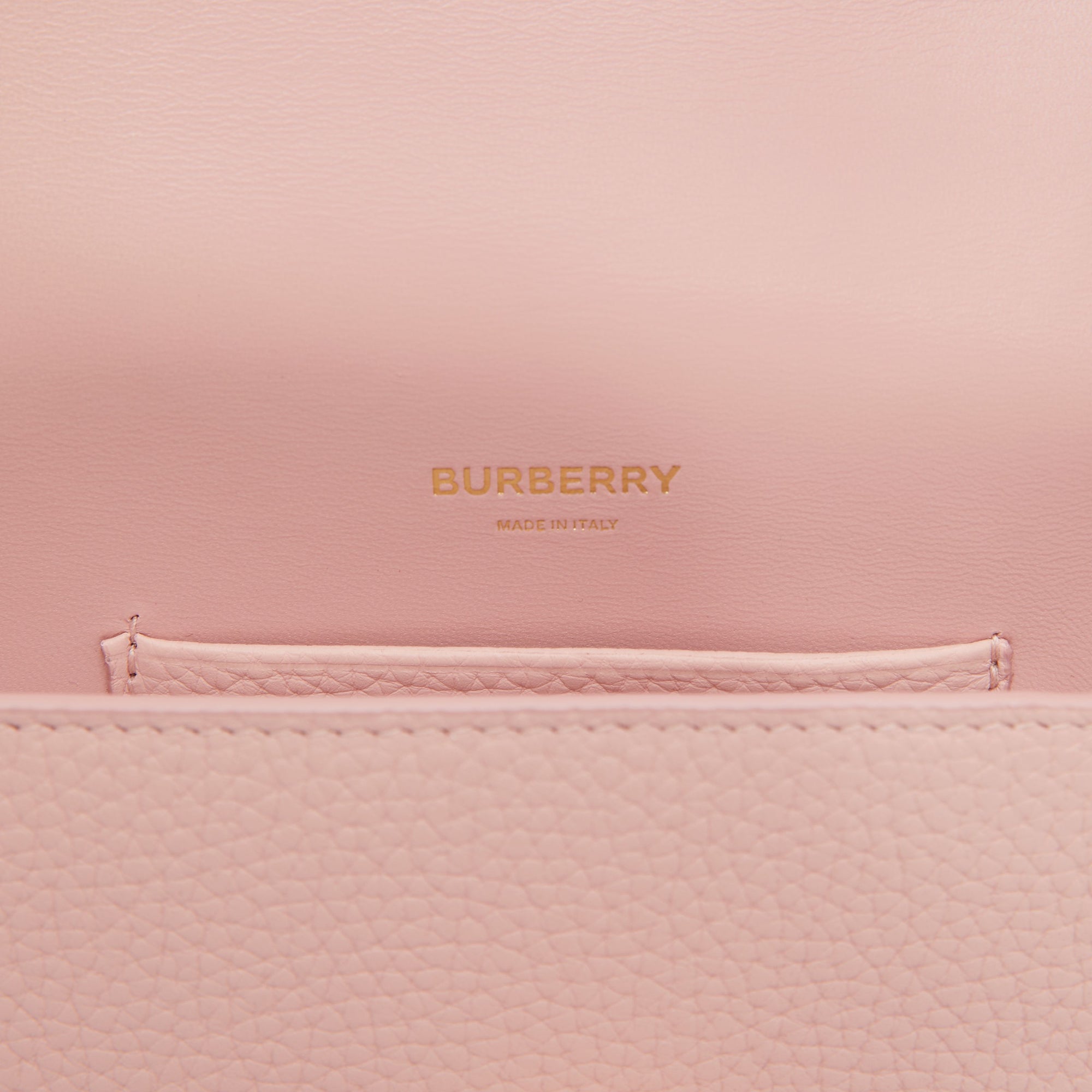 Mini sac TB en cuir - Dusky Pink