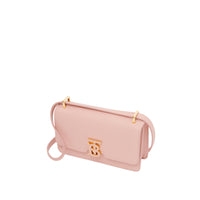 Mini sac TB en cuir - Dusky Pink