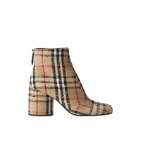 Bottines en bouclé à motif Vintage check - Archive Beige Check