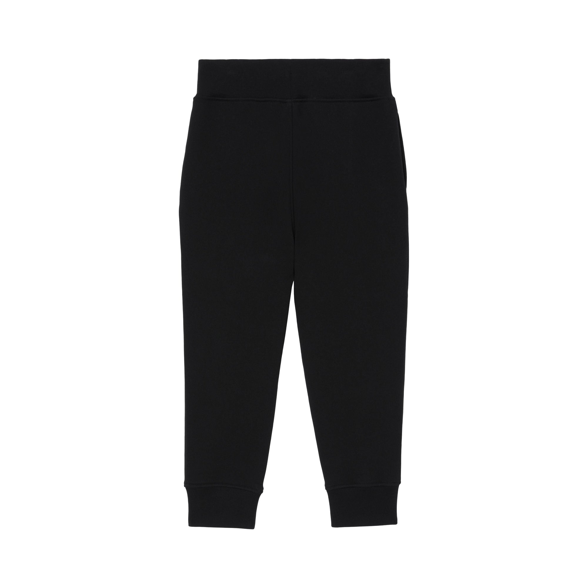 Pantalon de survêtement en coton imprimé lapin - Black