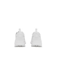 Sneakers en cuir à logo embossé - White