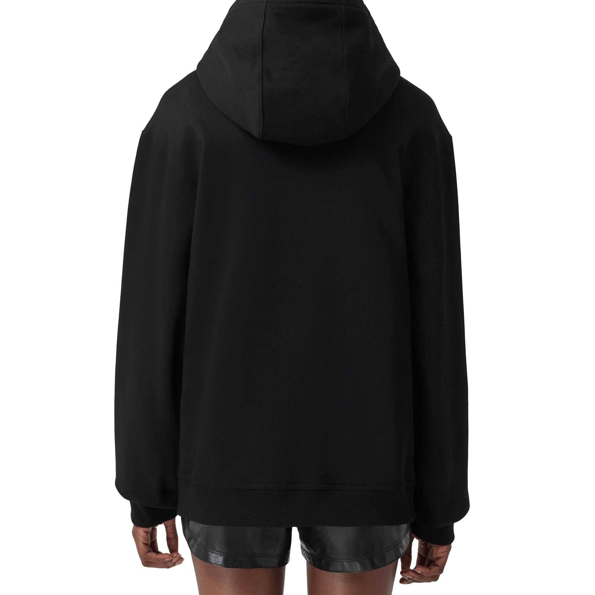 Sweat à capuche à étiquette Prorsum - Black