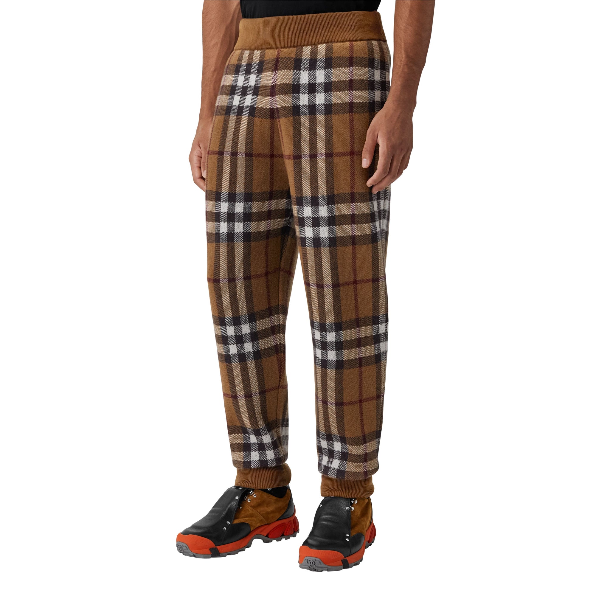 Pantalon de survêtement en cachemire - Dark Birch Brown