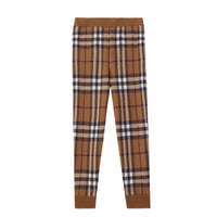Pantalon de survêtement en cachemire - Dark Birch Brown