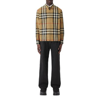 Veste oversize à motif Exaggerated check - Archive Beige Check