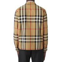 Veste oversize à motif Exaggerated check - Archive Beige Check