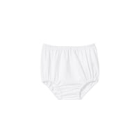 Robe en piqué de coton stretch - White