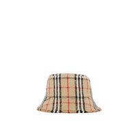 Bob tissé à motif check - Archive Beige Check