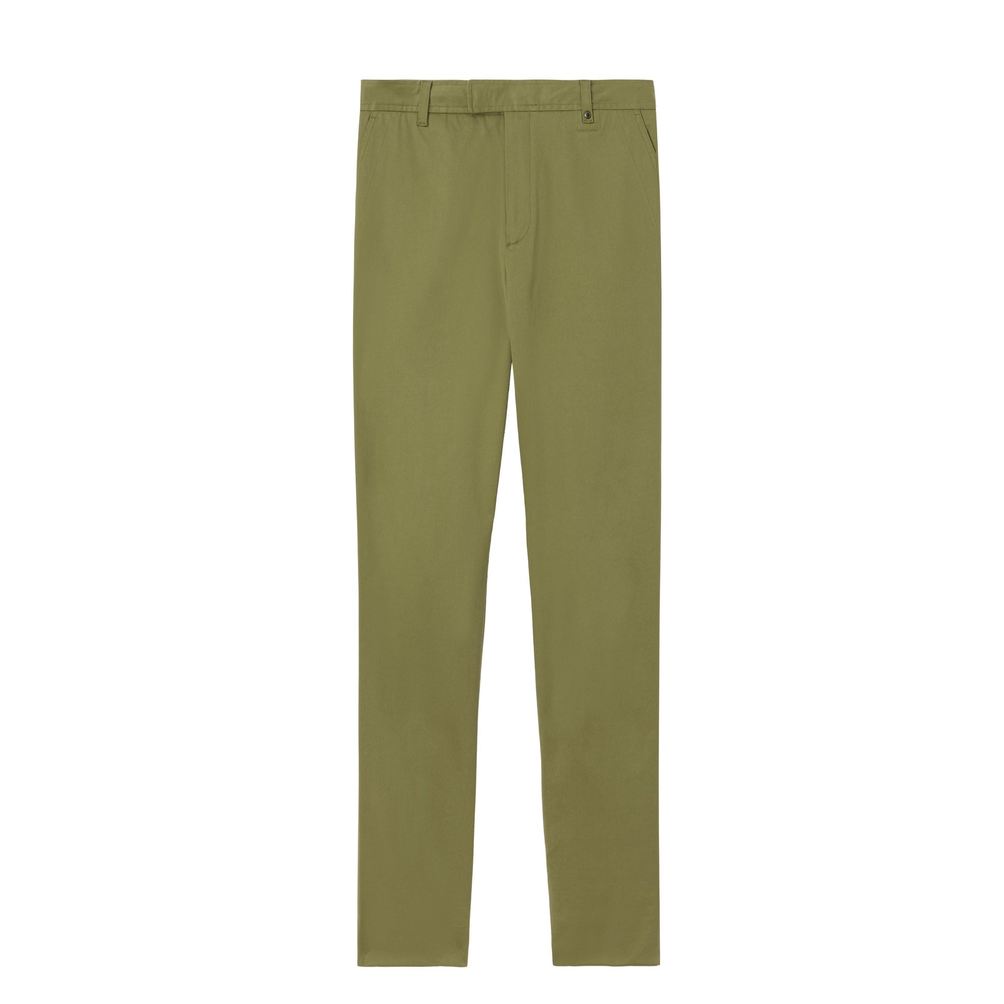 Pantalon chino extensible à motif monogramme - Spruce Green