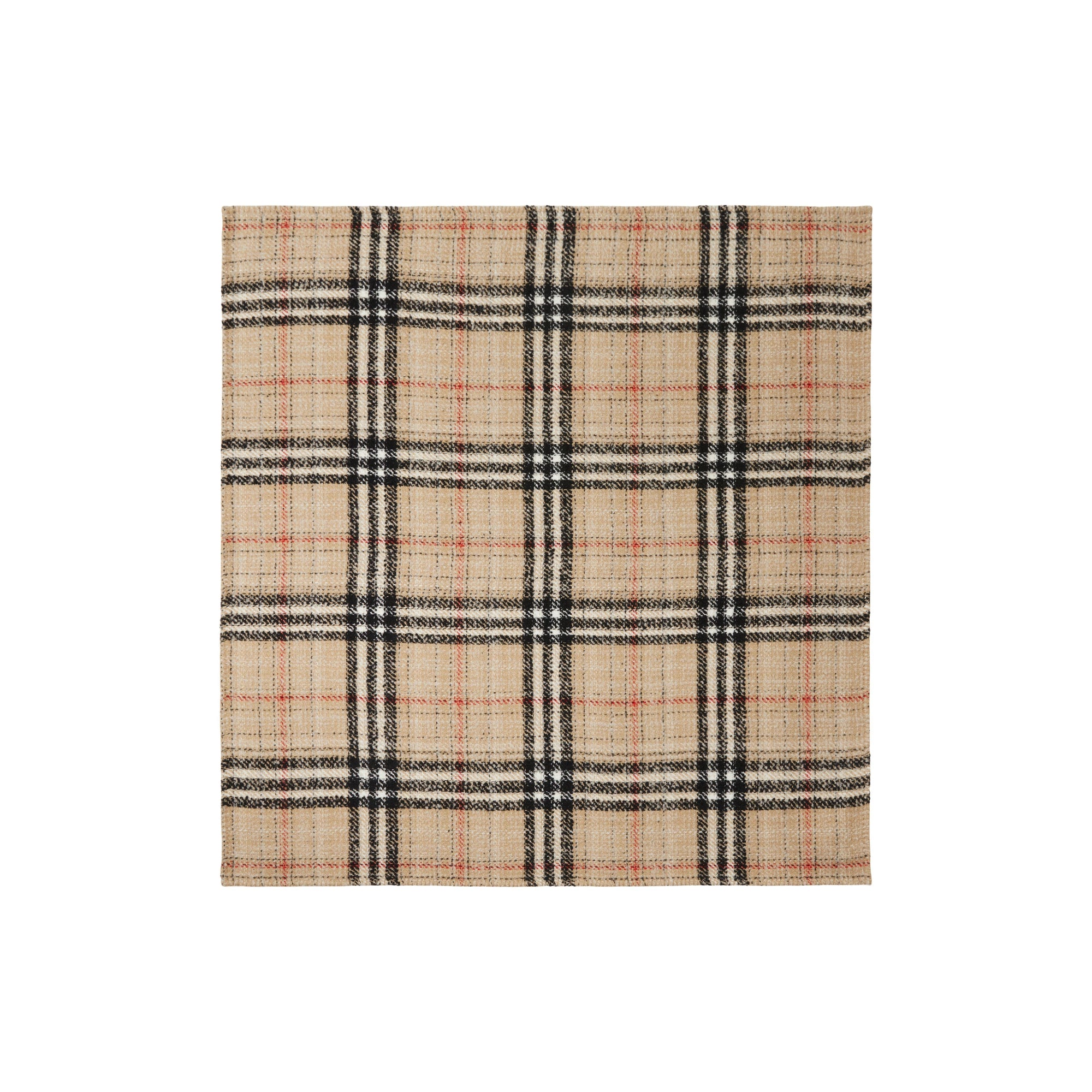 Couverture en tweed de cachemire - Archive Beige
