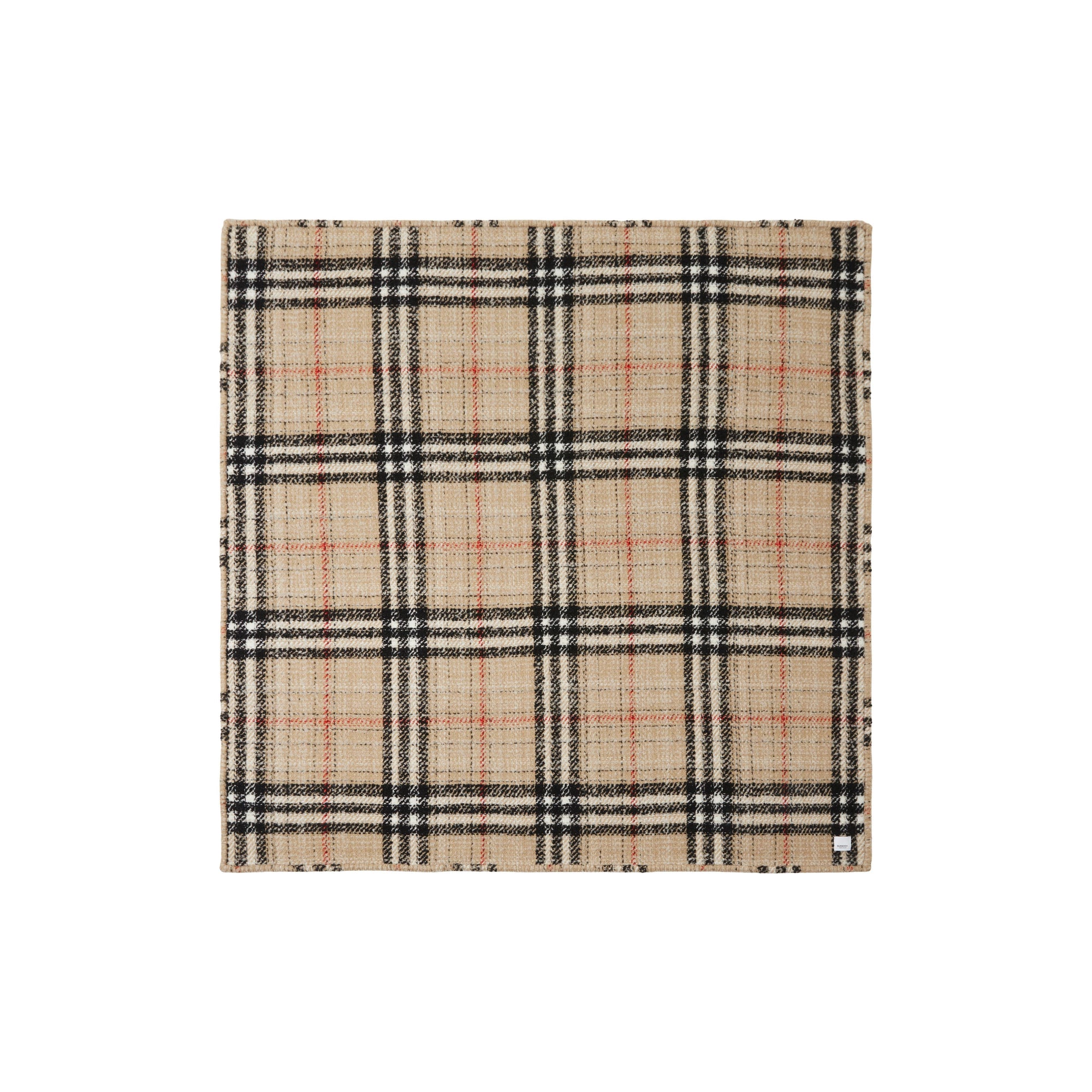Couverture en tweed de cachemire - Archive Beige