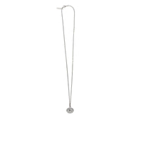 Collier à maillons à emblème du Cavalier gravé - Vintage Steel