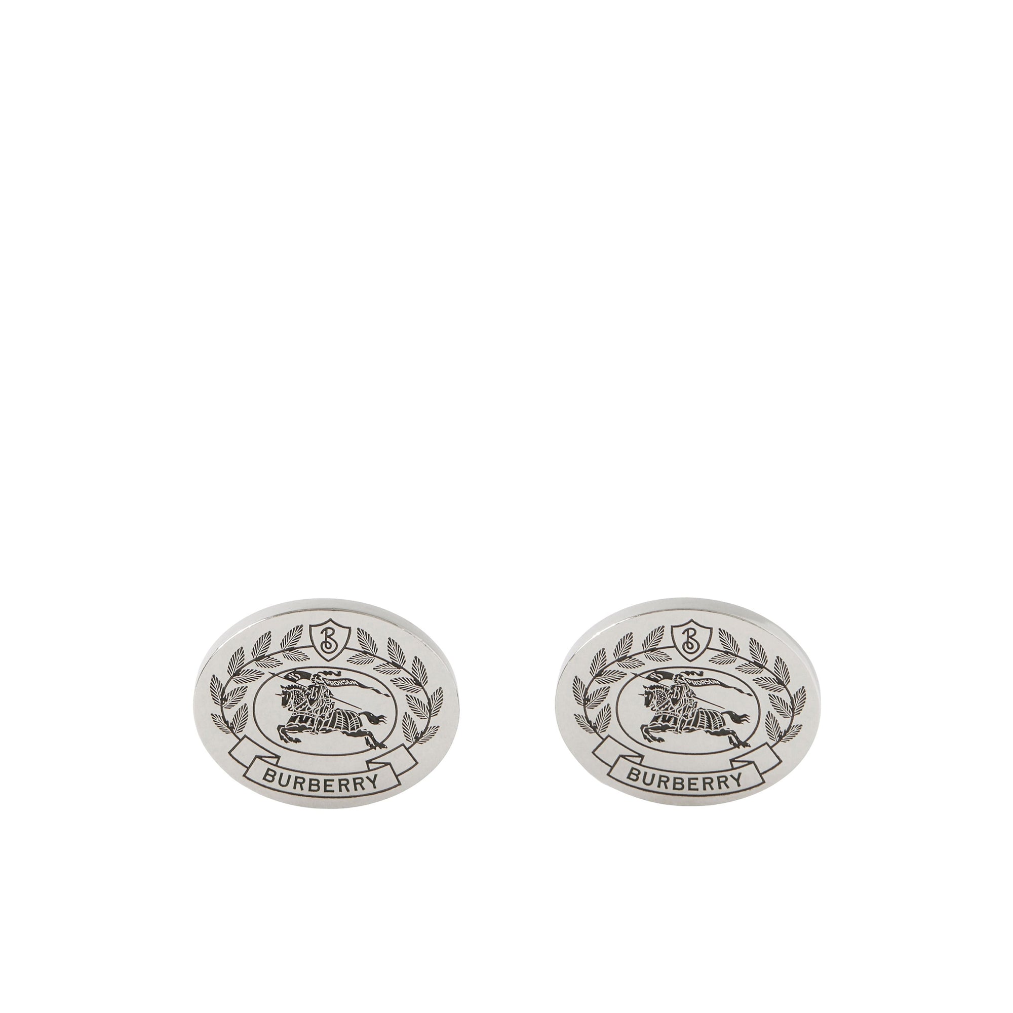 Boutons de manchette plaquées - Vintage Steel