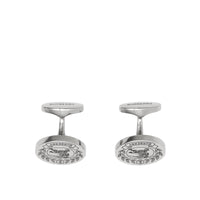 Boutons de manchette plaquées - Vintage Steel