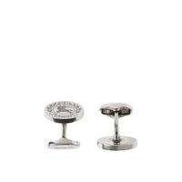 Boutons de manchette plaquées - Vintage Steel