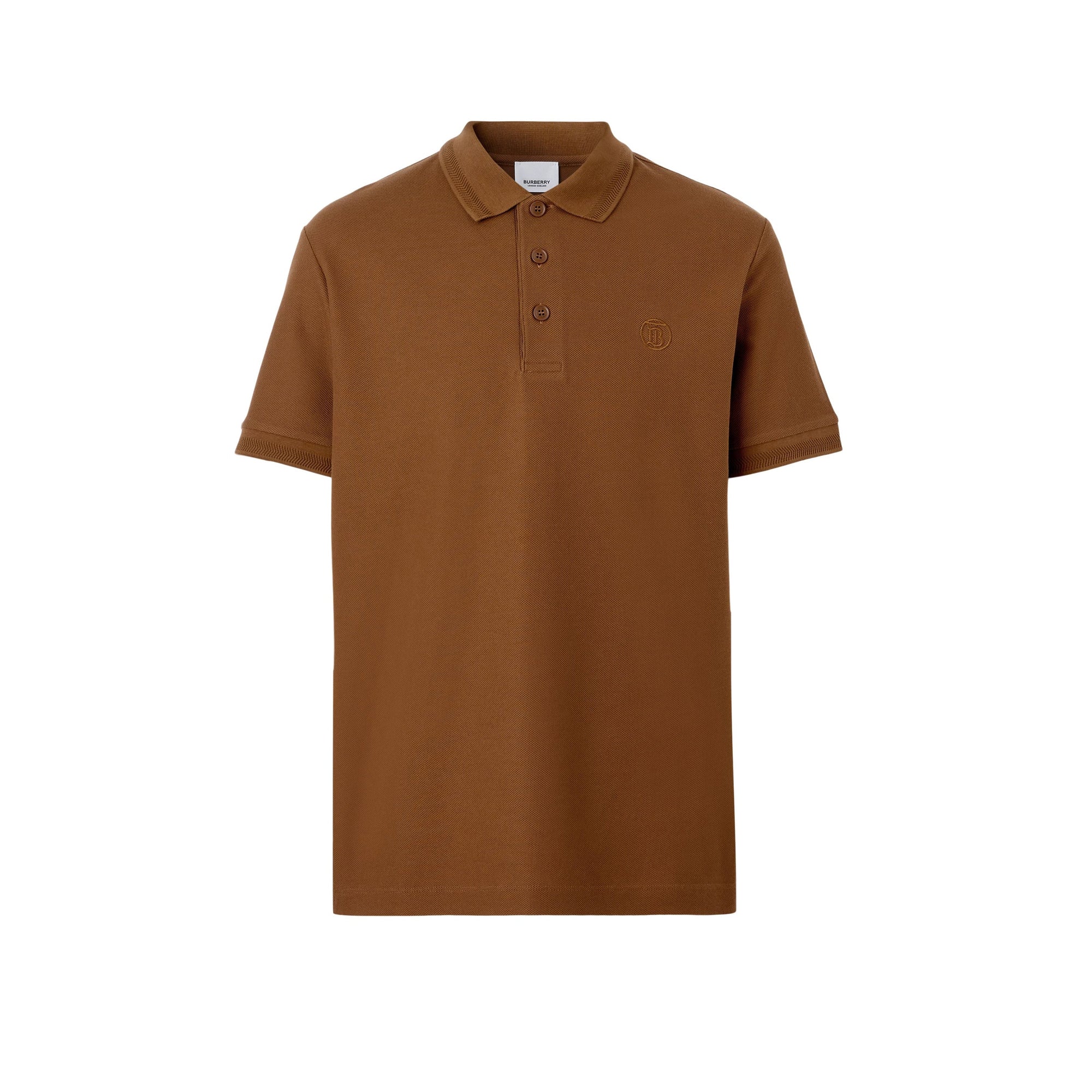 Polo à motif Monogram - Dark Birch Brown