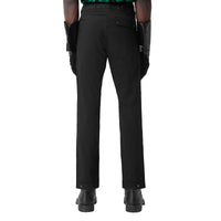 Pantalon cargo en coton à logo brodé - Black