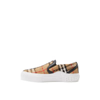 Sneakers à motif Vintage check - Archive Beige Check