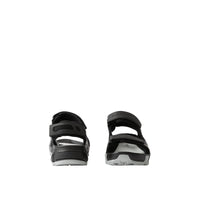 Sandales Arthur à logo en cuir - Black