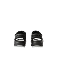 Sandales Arthur à logo en cuir - Black