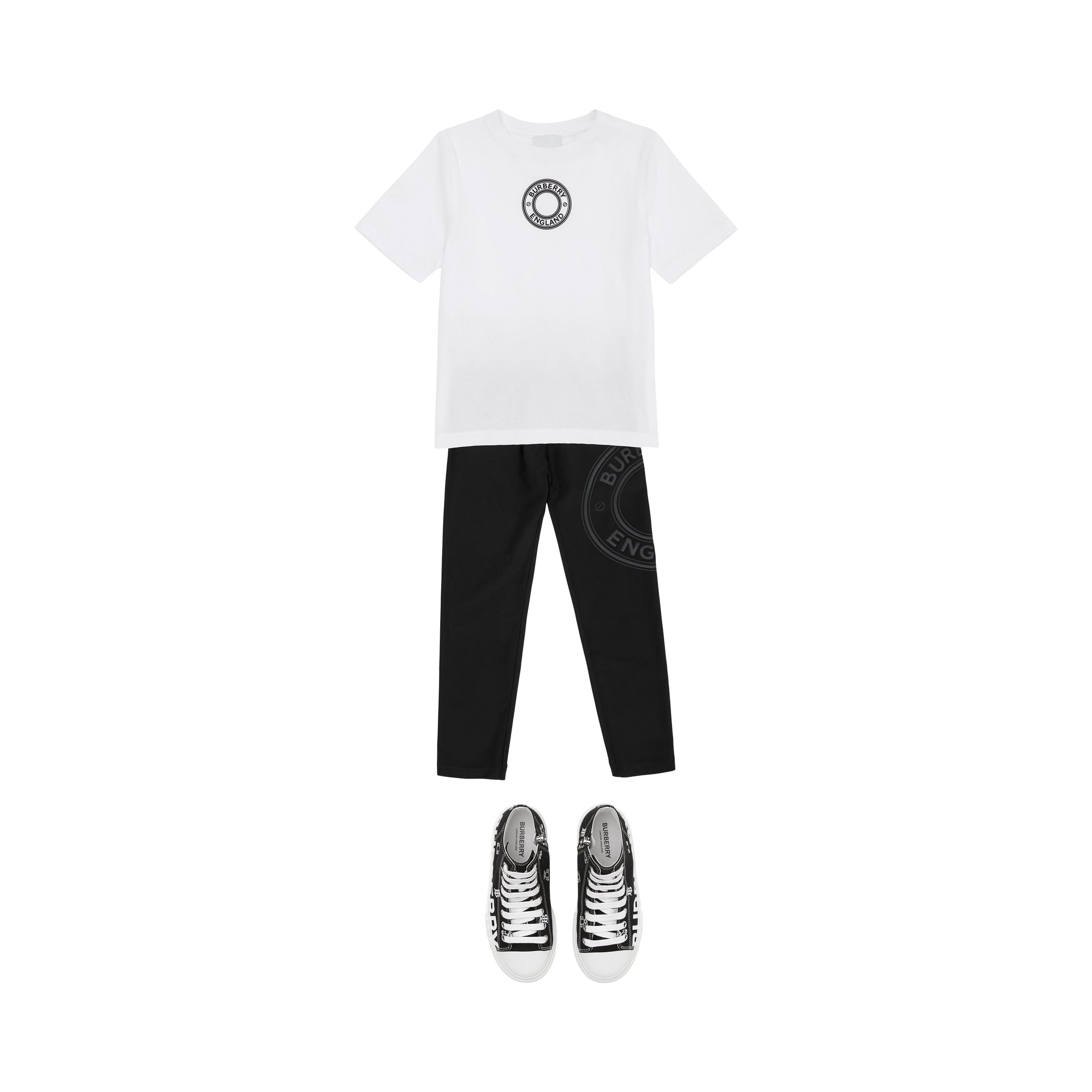 Legging stretch à logo - Black